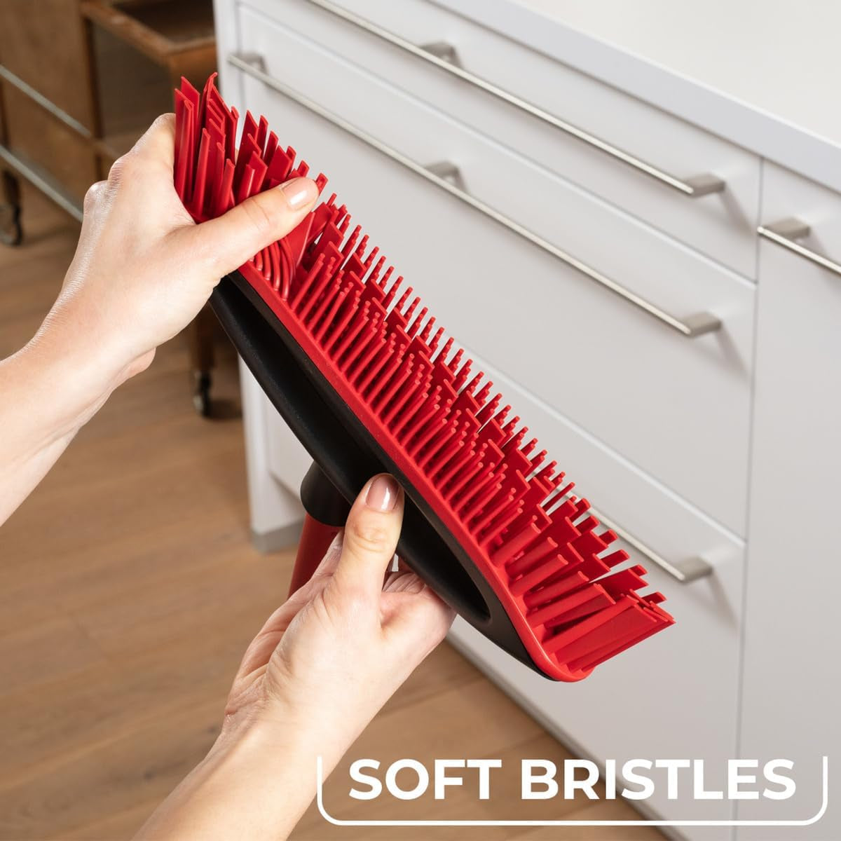 Pet Pro Always Clean Brush - Rubber Broom for Removing Pet Hair