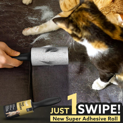 Pet Hair Lint Rollers, 1100 Sheets with 2 Handles