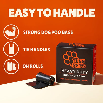 Dog Poop Bag Holder, Poo Bag Holder for Dogs Lead, Bamboo