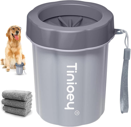 Dog Paw Cleaner Cup, Medium Dog Paw Washer, Muddy Paw Cleaner